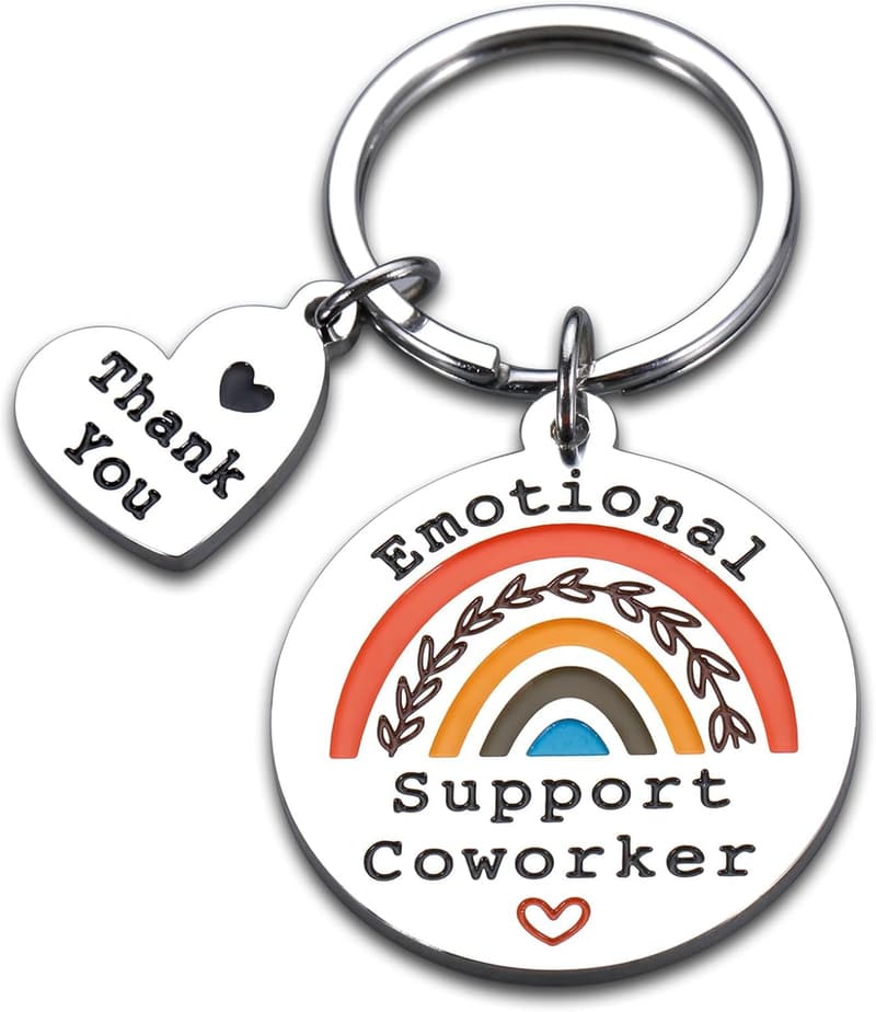 Coworker Farewell Keychain Gift for Women