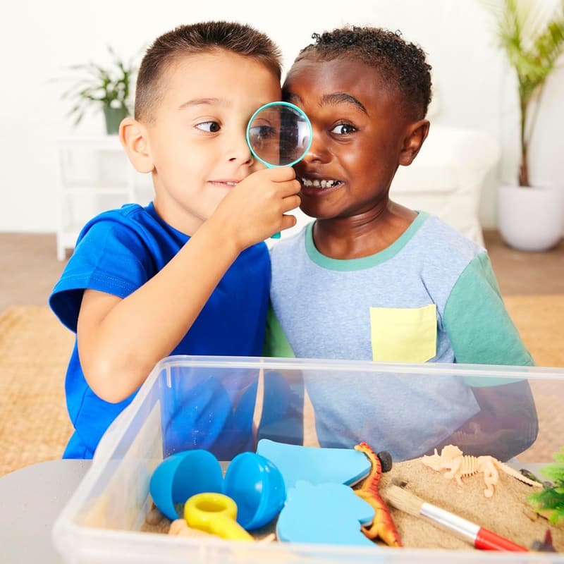 Dinosaur Dig Sensory Bin for Toddlers, Ages 3-5