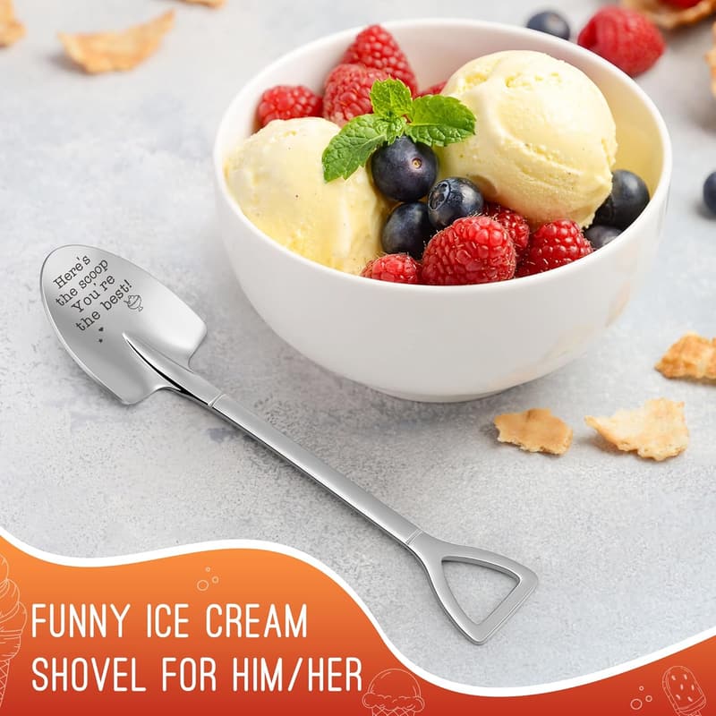Mother's Day Ice Cream Scoop Spoon – Unique Gift for Mom