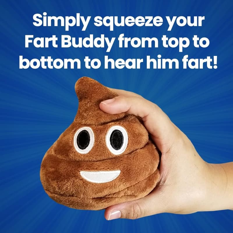 Fart Sound Plush Poop Toy – Fun Gag Gift for Teen Boys