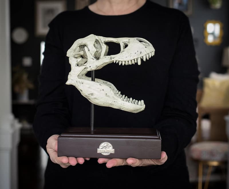 Jurassic World T. Rex Skull Resin Replica - 9x8-Inch Decoration