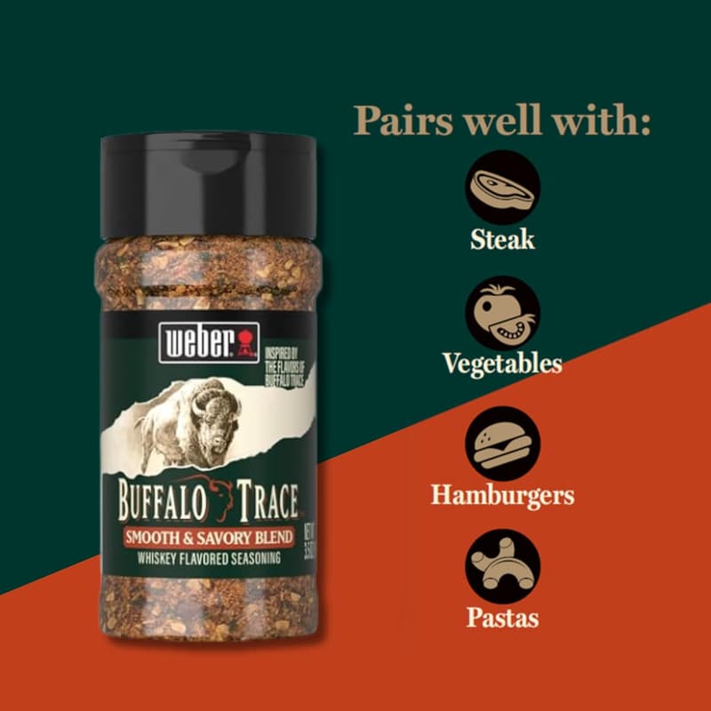 Buffalo Trace Whiskey BBQ Seasoning, 3.5 oz