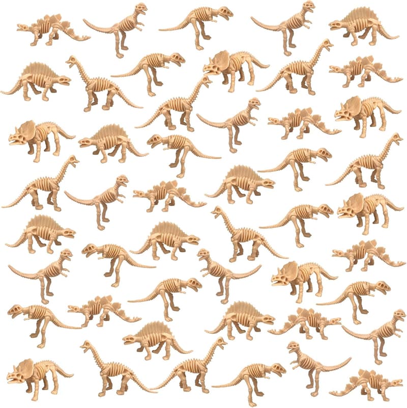Dinosaur Skeleton Toys - 48PCS Fossil Dig Party Favor Set