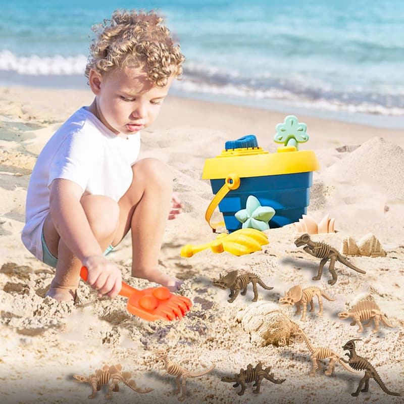 Dinosaur Skeleton Toy Set - 36 Assorted Fossil Figures