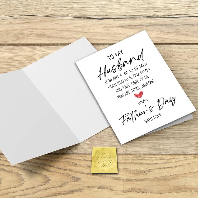 Happy Father's Day Card for Husband (It Means a Lot)