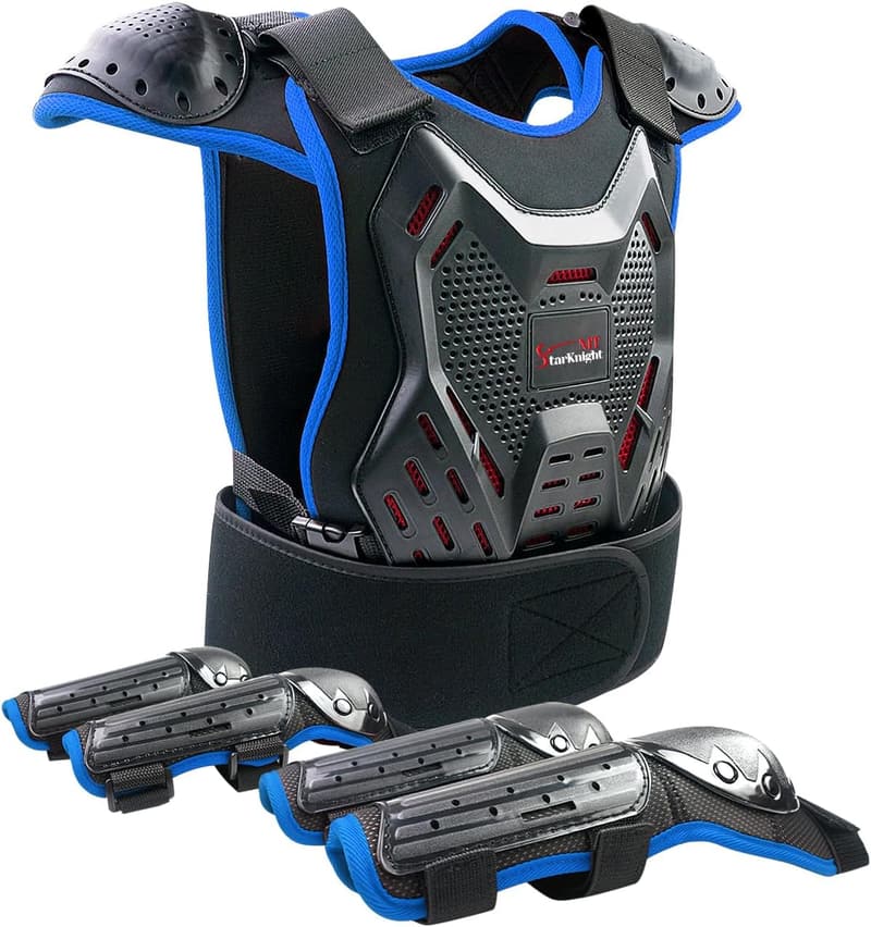 Youth Dirt Bike Armor Suit with Knee and Elbow Pads