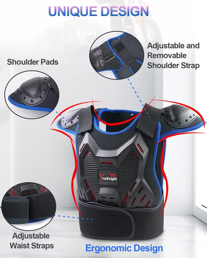Youth Dirt Bike Armor Suit with Knee and Elbow Pads