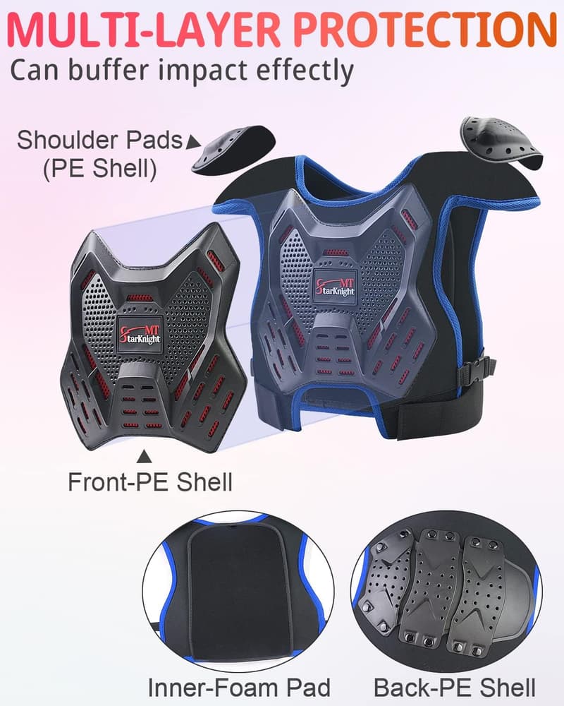 Youth Motocross Armor Suit - Protective Gear for Kids