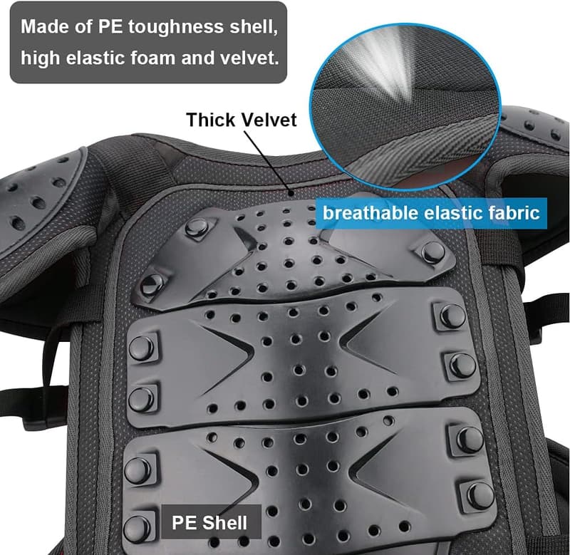 Kids Motorcycle Armor Suit - Protective Gear for Cycling & Sports