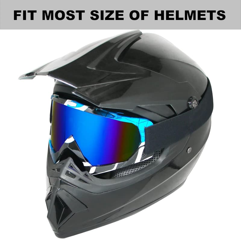 Multipurpose Dirt Bike Goggles for Adults and Kids