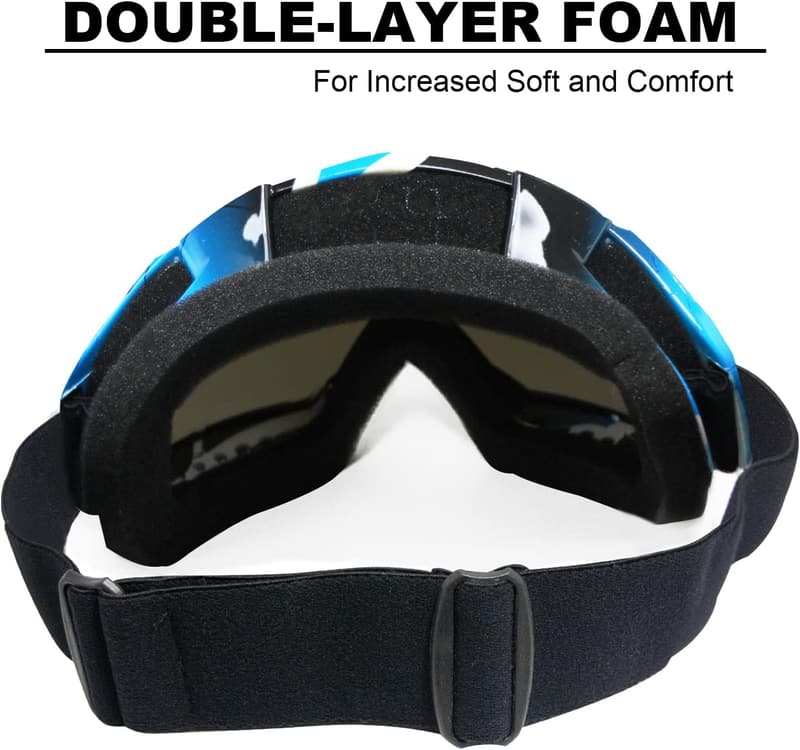 Multipurpose Dirt Bike Goggles for Adults and Kids
