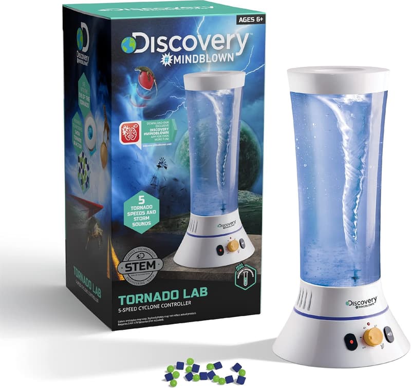 STEM Tornado Lab Kit with 5-Speed Controller for Kids 6+