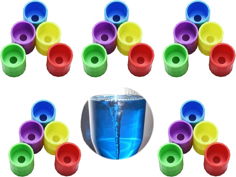 Tornado Bottle Vortex Connector Set - 25 Plastic Pieces