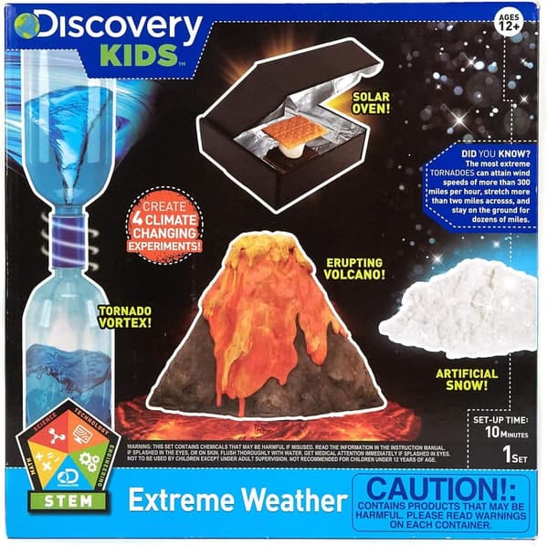 Extreme Weather STEM Science Kit for Kids 12+, DIY Experiments
