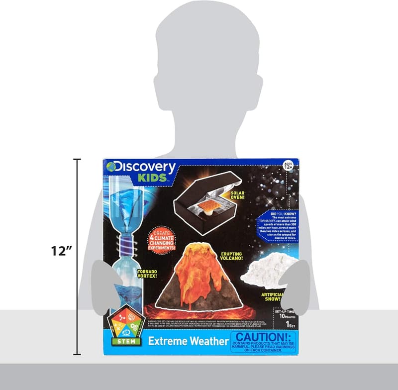 Extreme Weather STEM Science Kit for Kids 12+, DIY Experiments