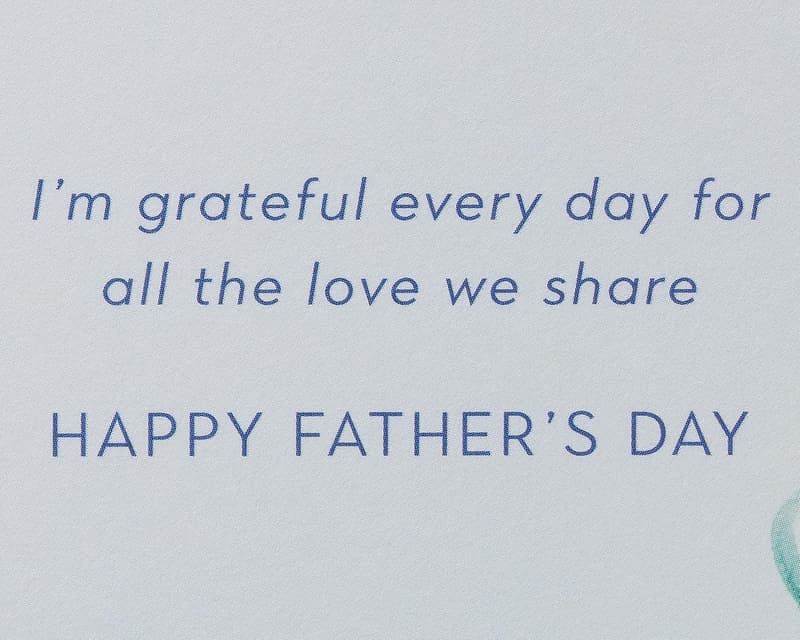 Father's Day Card from Wife - 