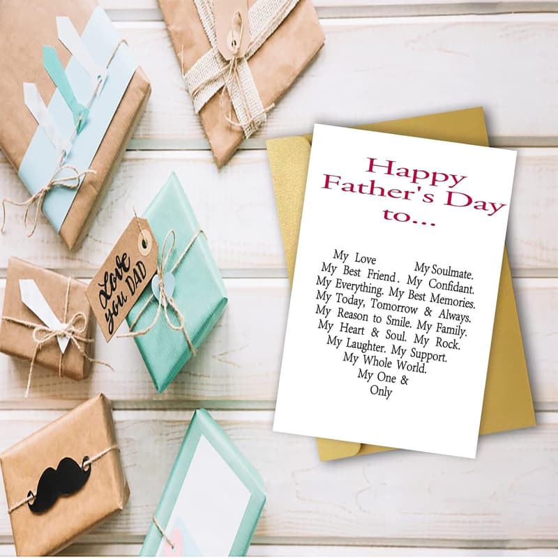 Funny Father's Day Card for Husband - Unique Gift Idea