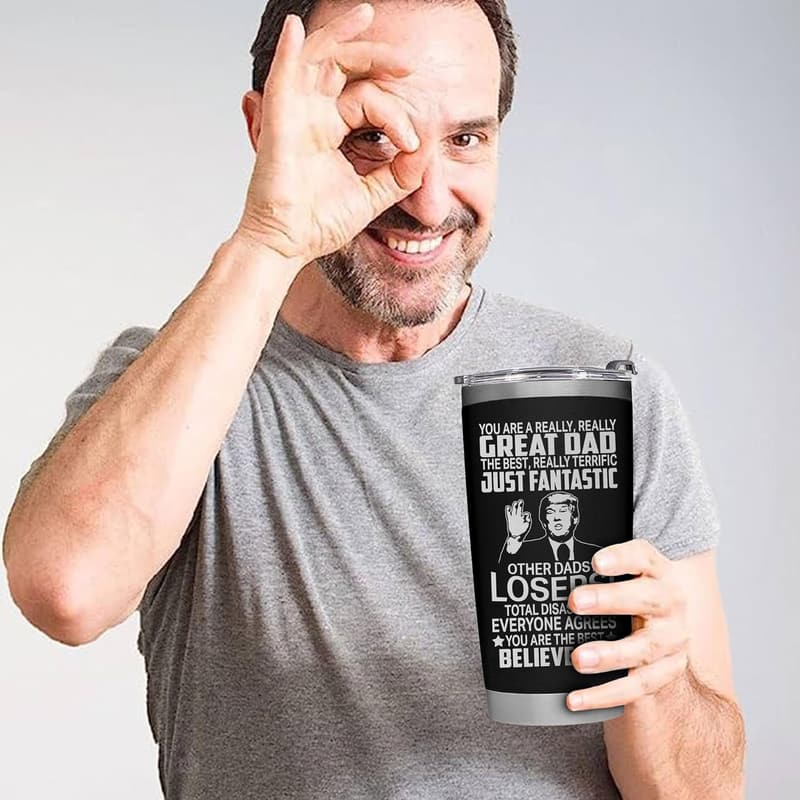 Funny Insulated Stainless Steel Tumbler for Father's Day