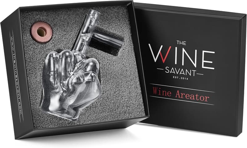 Italian Wine Aerator Decanter - Enhances Red & White Wines
