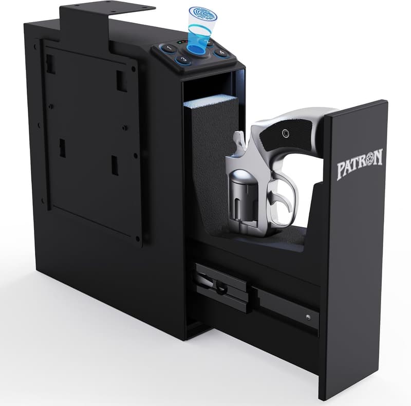 Biometric Handgun Safe with Fingerprint Lock for Quick Access