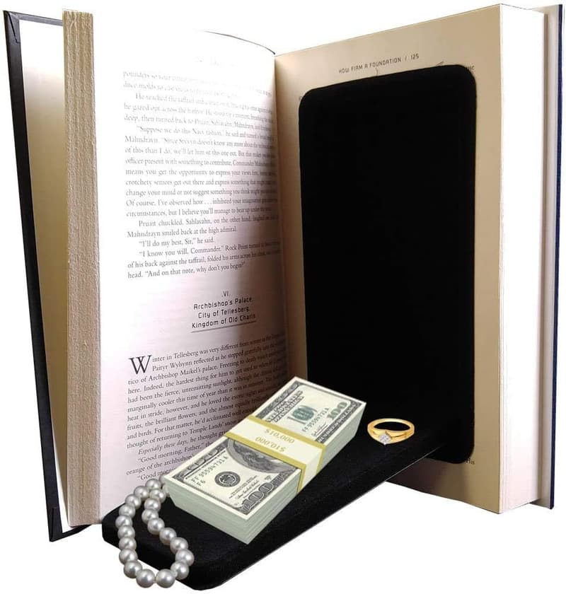 Diversion Book Safe with Secret Compartment