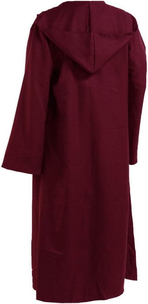Hooded Goldstitch Men's Knight Cosplay Robe Costume