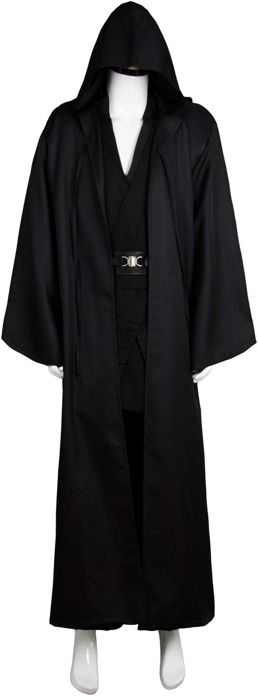Halloween Men's Hooded Tunic Robe Costume Set