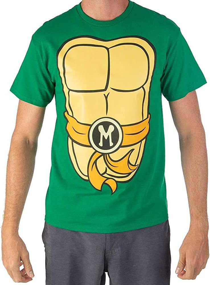 TMNT Men's Costume T-Shirt for Fans and Cosplay