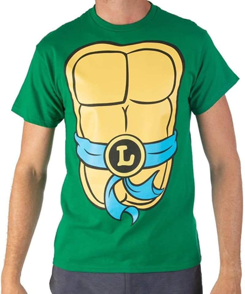 TMNT Men's Costume T-Shirt for Fans and Cosplay