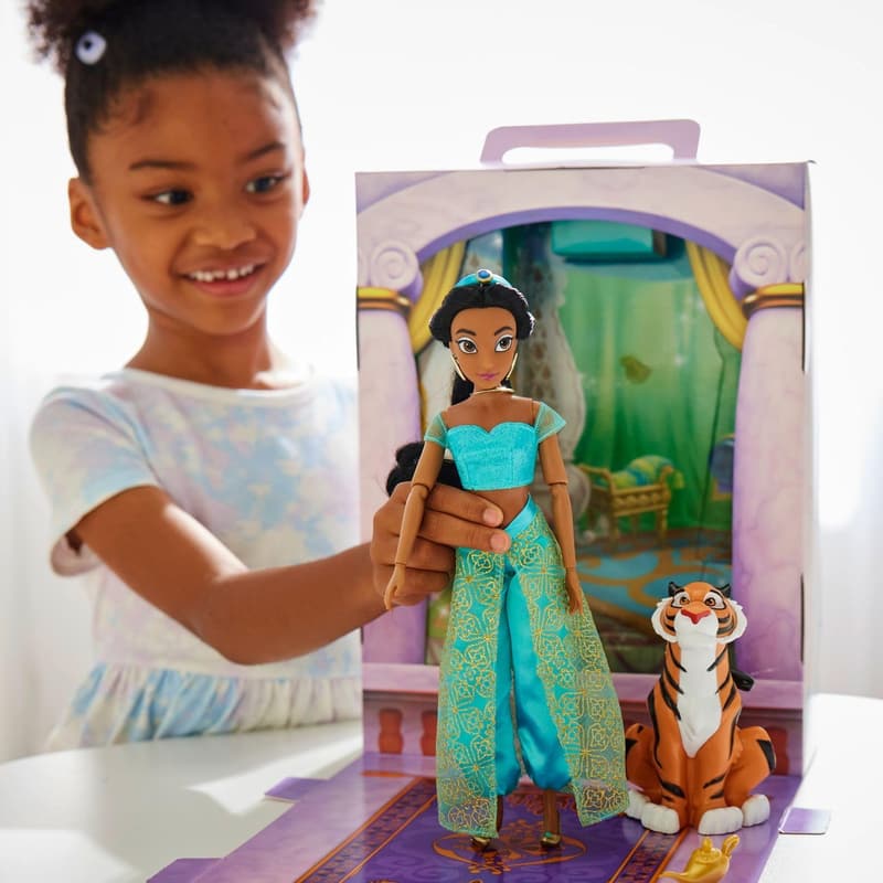 Jasmine Princess Doll with Dress & Coloring Book - 11 Inches