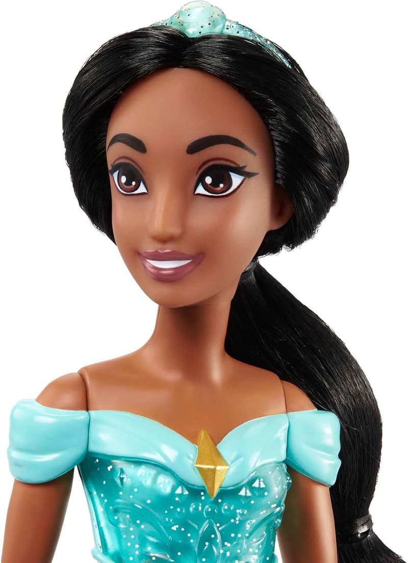 Disney Princess Jasmine Fashion Doll with Tiara & Sparkling Look