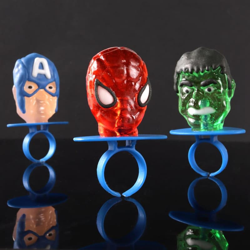 Marvel Avengers Lollipop Rings - Birthday Party Favors (18 Count)