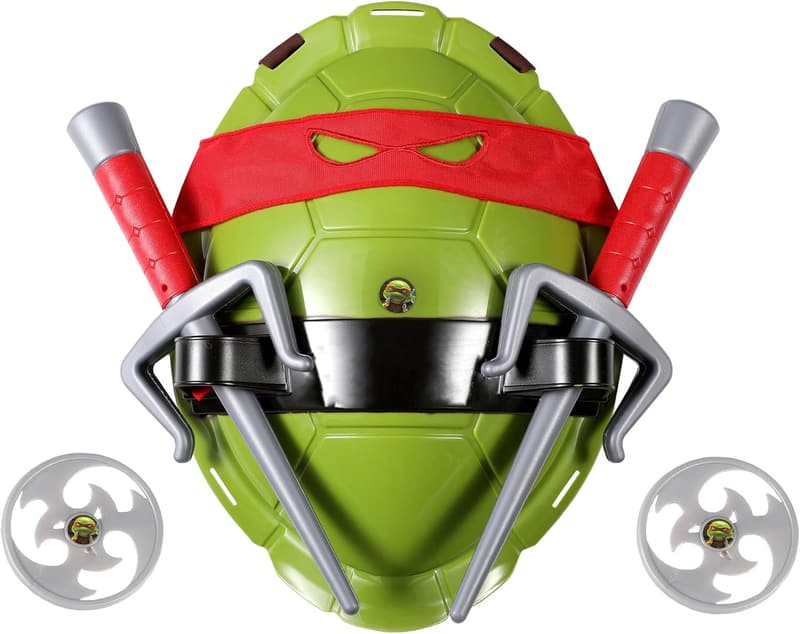 Kids Superhero Ninja Costume with Toy Weapons and Eye Mask