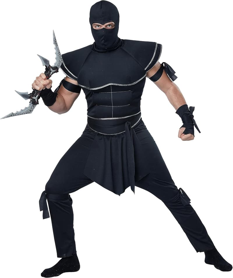 Ninja Warrior Costume for Adults