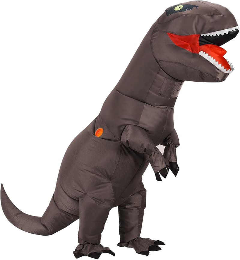 Adult T-Rex Dinosaur Costume for Funny Halloween Cosplay