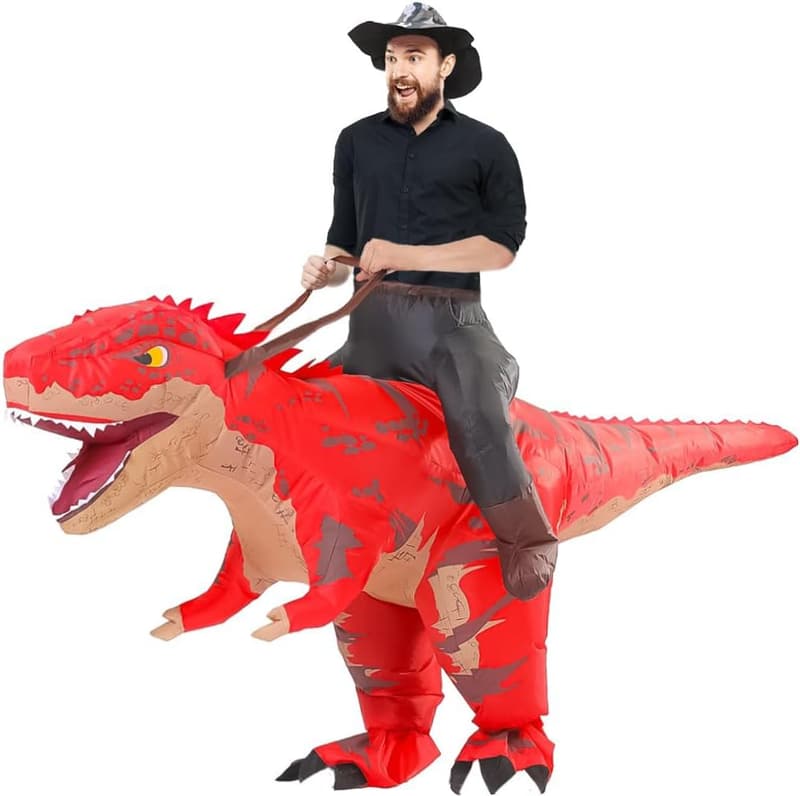 Funny Inflatable T-Rex Costume for Halloween Party