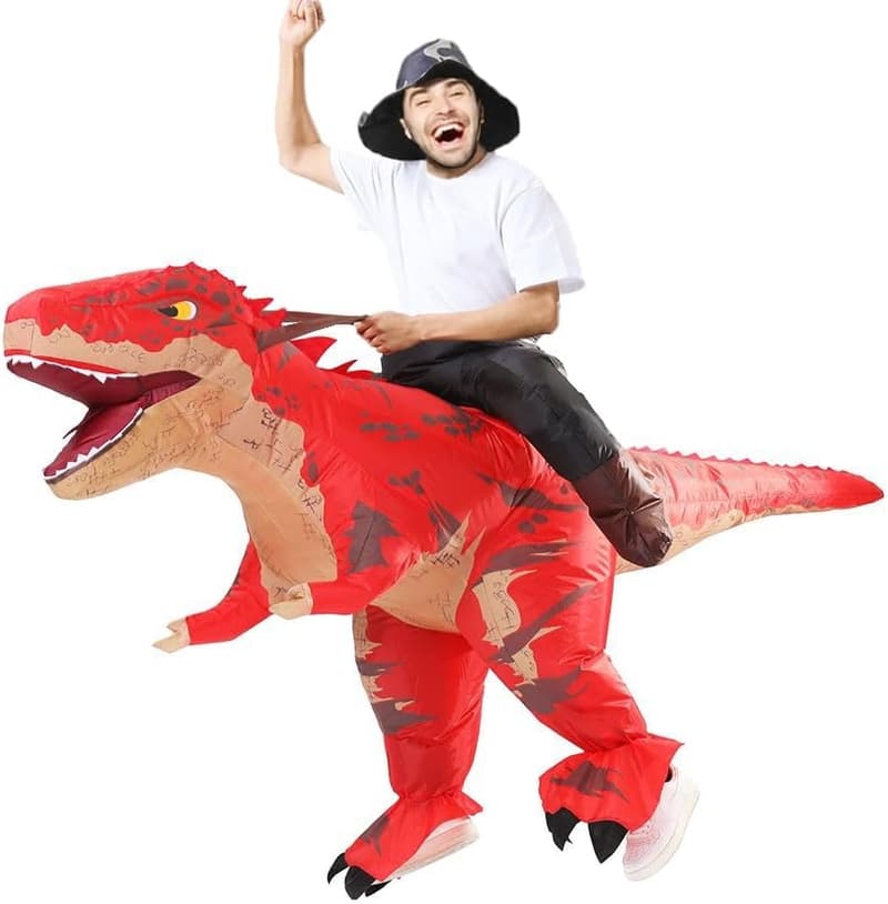 Funny Inflatable T-Rex Costume for Halloween Party