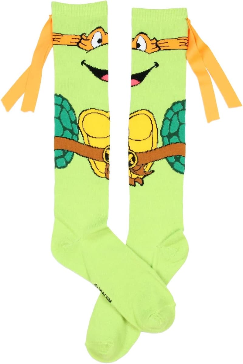 Teenage Mutant Ninja Turtles Character Knee High Socks