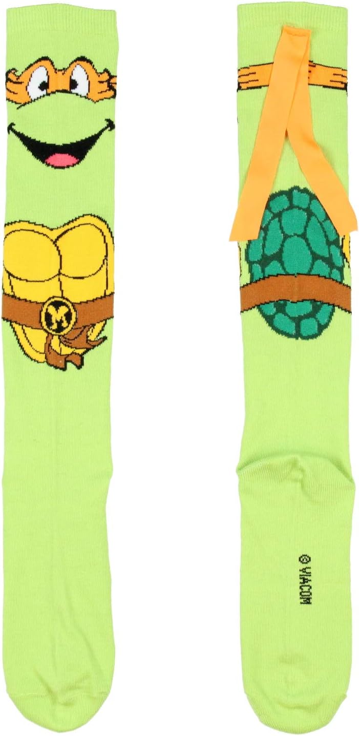 Teenage Mutant Ninja Turtles Character Knee High Socks