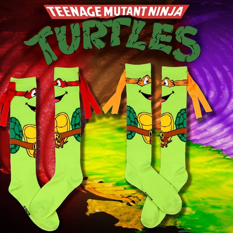 Teenage Mutant Ninja Turtles Character Knee High Socks