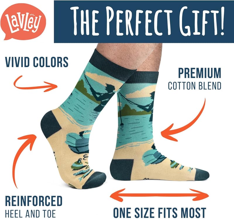 Funny Socks Gift for Men, Women, and Teens