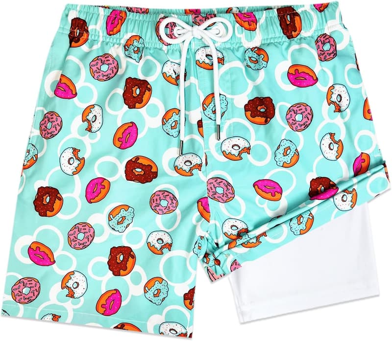 Boys' Quick-Dry Swim Trunks with UPF 50+ Protection