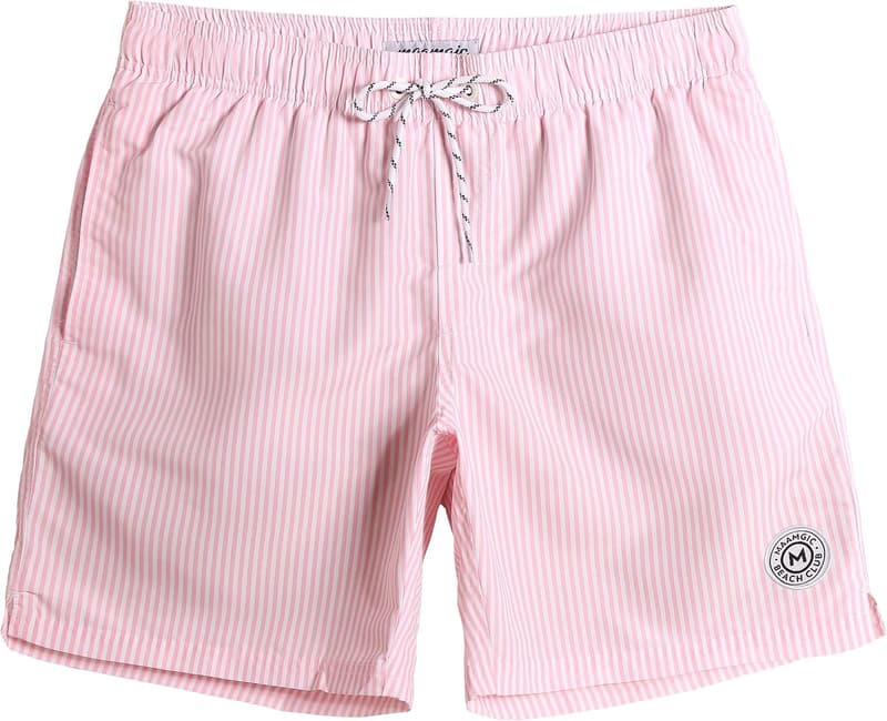 Men's Quick-Dry 7-Inch Swim Trunks with Mesh Lining