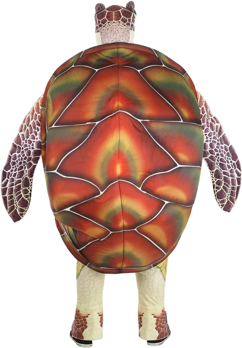 Plus Size Sea Turtle Halloween Costume Jumpsuit for Adults