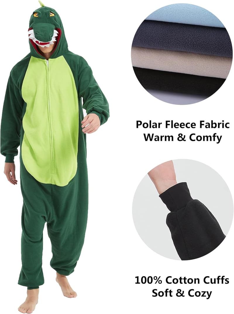 Halloween Animal Onesie Pajamas for Men and Women