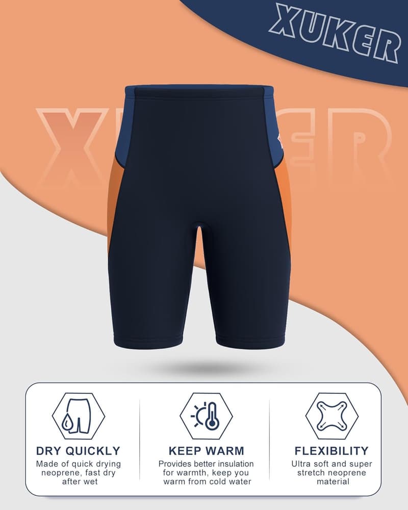 Neoprene Wetsuit Shorts for Water Sports - Unisex, 3mm