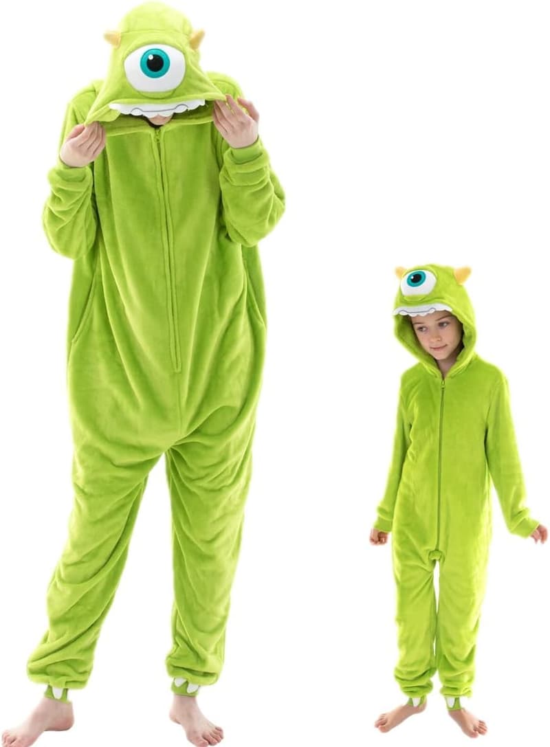 Flannel Unisex Adult Animal Onesie Halloween Costume