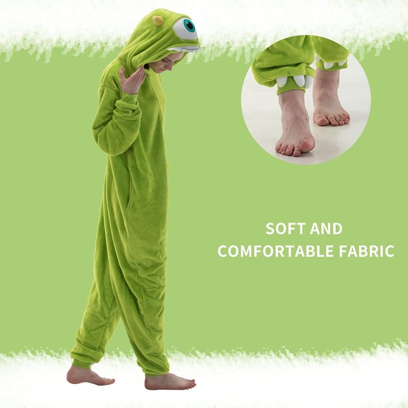 Flannel Unisex Adult Animal Onesie Halloween Costume