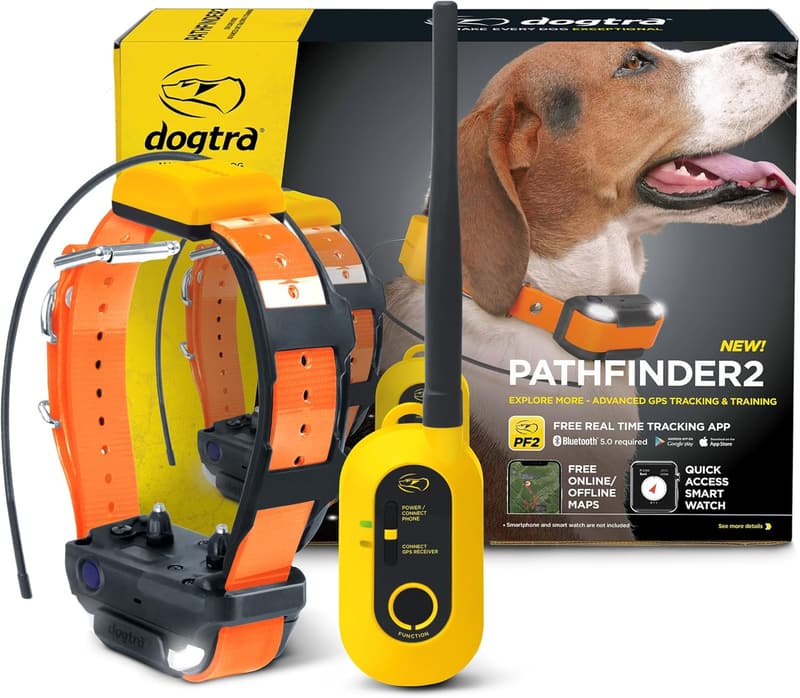 Dogtra Pathfinder 2 GPS Dog Tracker & Collar - 9 Mile Range, Waterproof