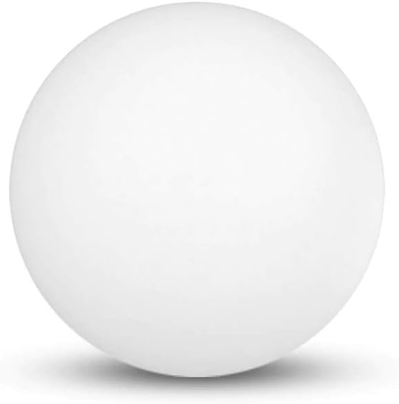 12 Pack Seamless White Beer Ping Pong Balls for Parties